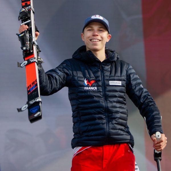 Ski Arthur Bauchet Roi De La Descente Remporte La Premi Re M Daille D