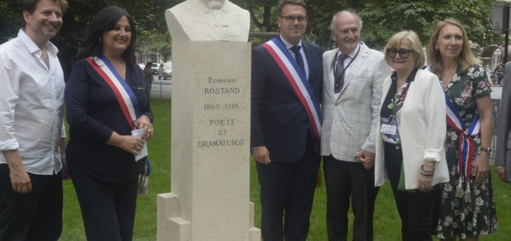 Inaugutation du buste d'edmond rostand paris 28 juin 2023 035