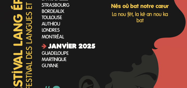 Affiche Festivalmoiskreyol 2024 8emeedition