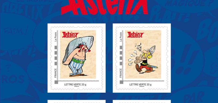 Collector De Timbres Asterix 65 Ans