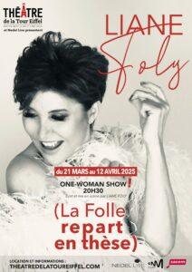 Liane Foly Affiche Paris Tour Eiffel